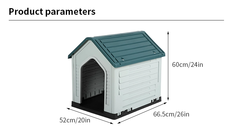 Wholesale Custom Foldable Outdoor Waterproof Indoor Plastic Pet Dog House