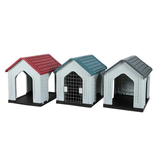 Maison en plastique Puppy Family Niche d'intérieur pour chien Pet Dog House